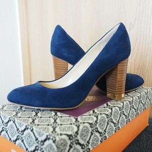 Blue suede heels - Isolá